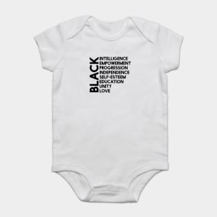 Black Power | African American | Black Lives Baby Bodysuit